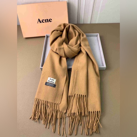 Acne Tan Scarf - Picture 1 of 5